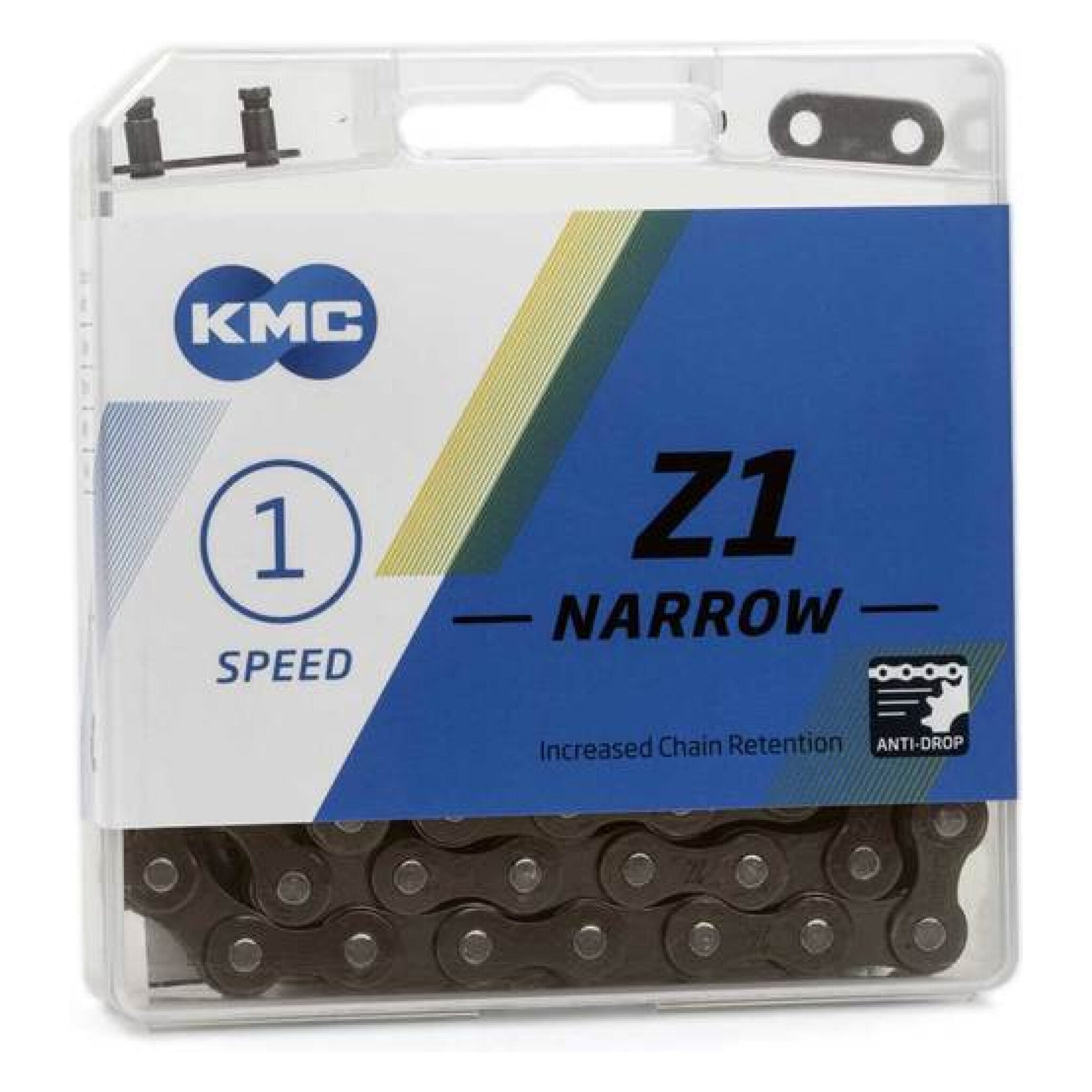 KMC Z1 Narrow fietsketting 3/32" bruin 112s