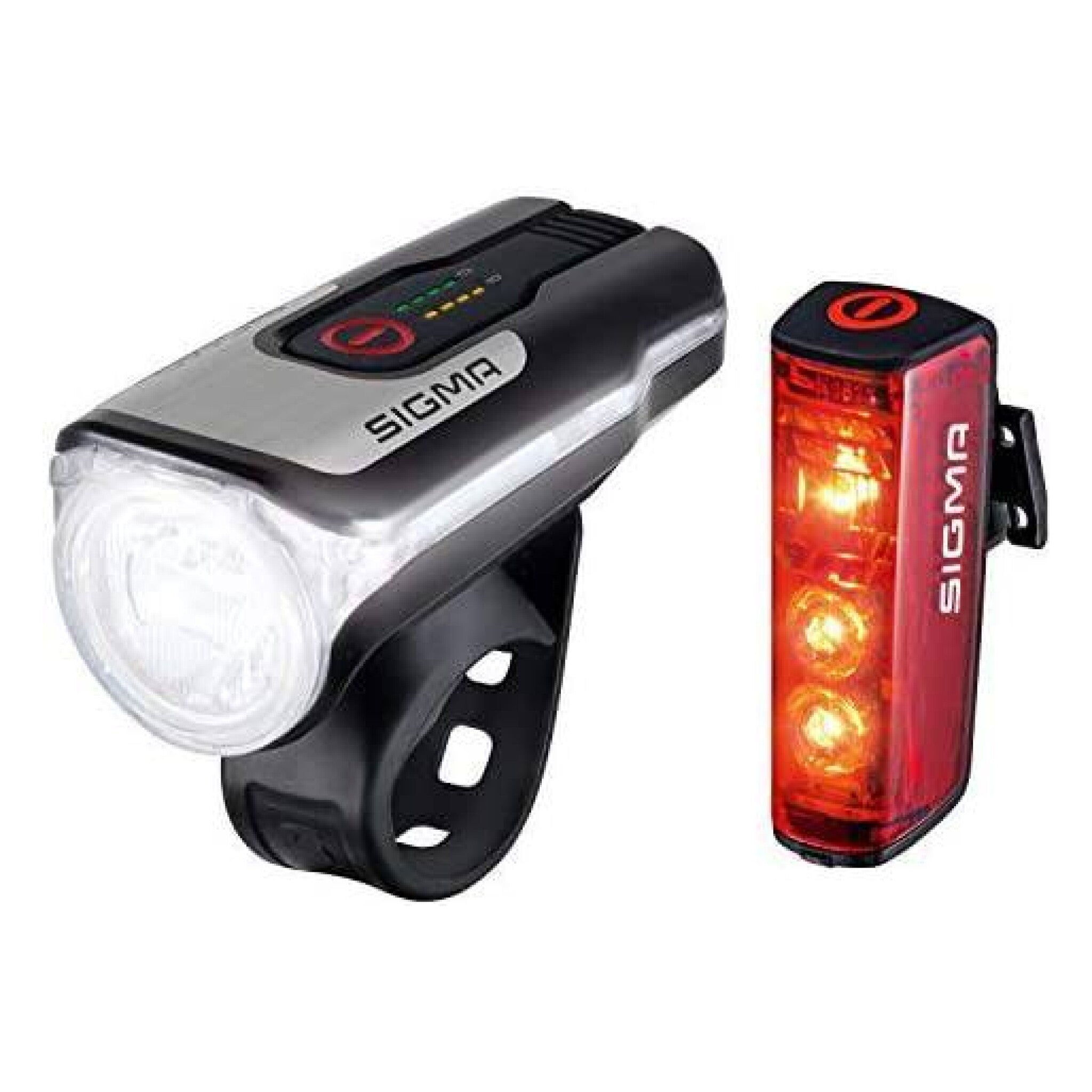 Sigma Aura 80 USB koplamp + Blaze oplaadbare verlichtingsset