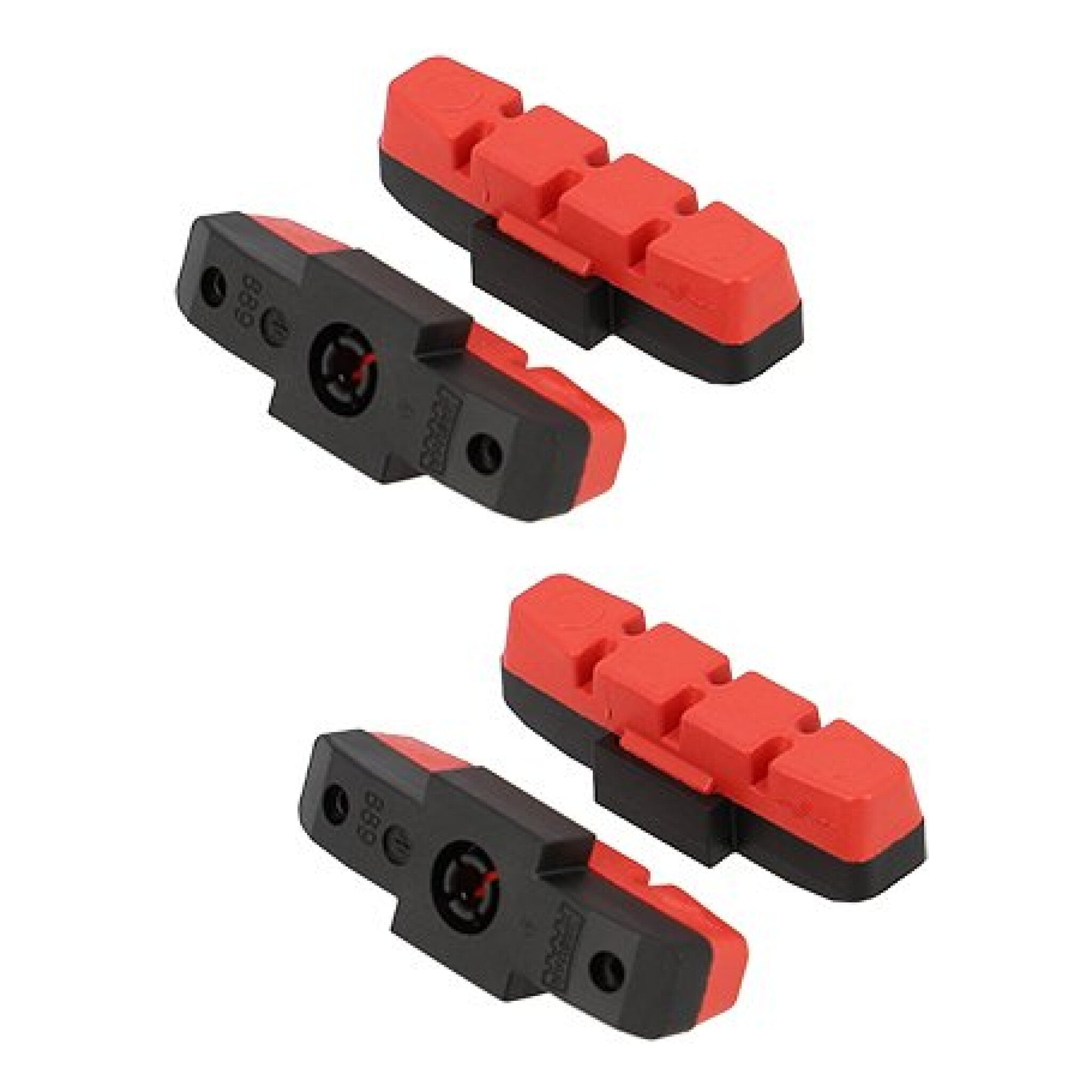 Remblokset Magura HS33 hydro - rood (per 4 stuks)