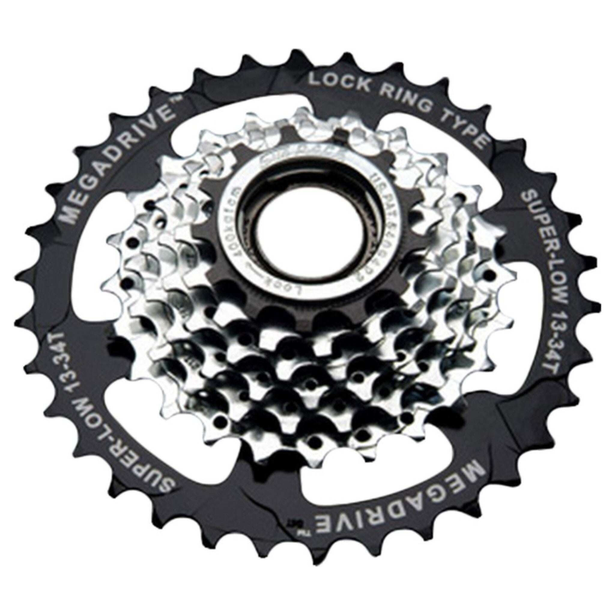 Freewheel 7 speed Sunrace MFM4S 13-34 tands - zink