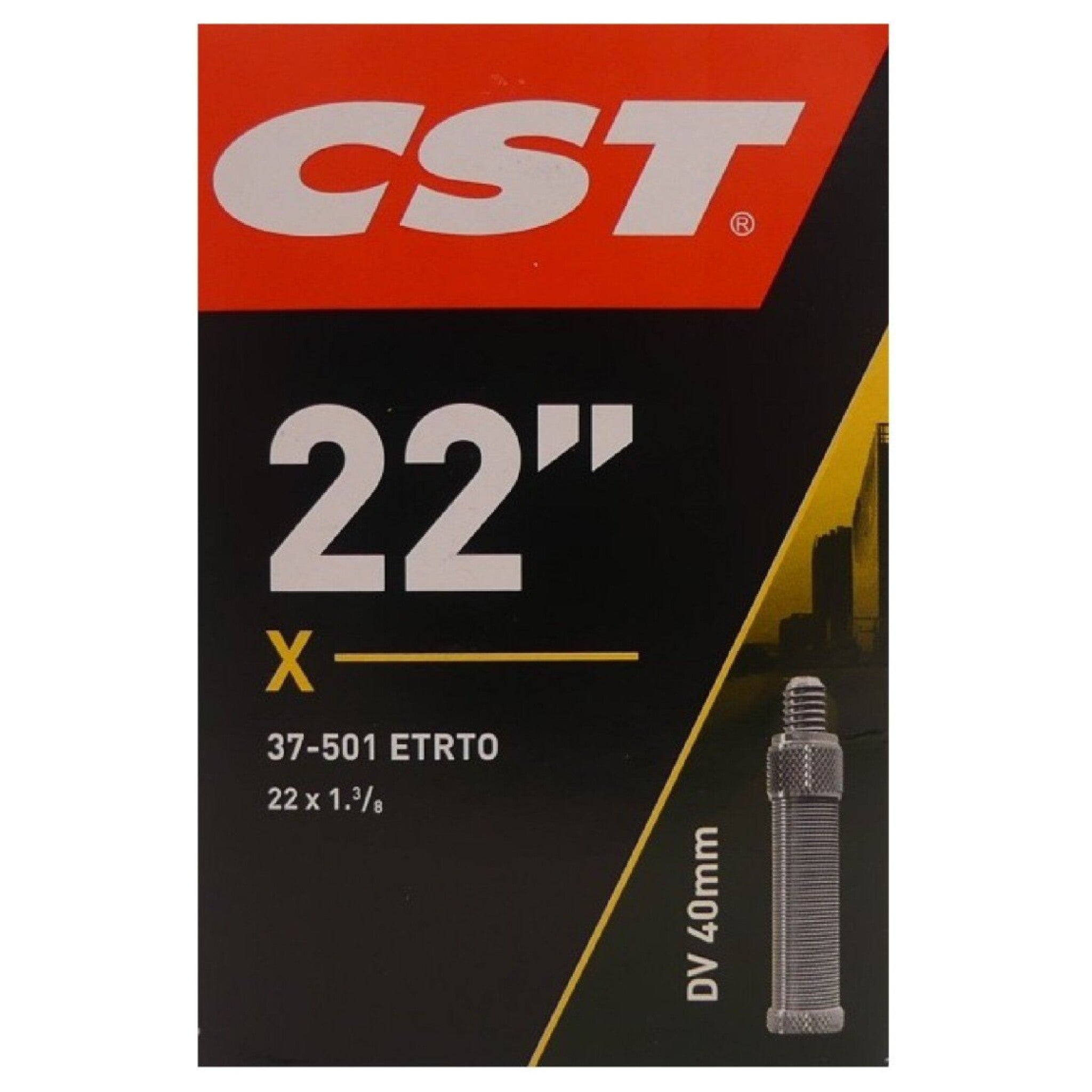 CST binnenband 22 x 1.3/8" DV 40mm