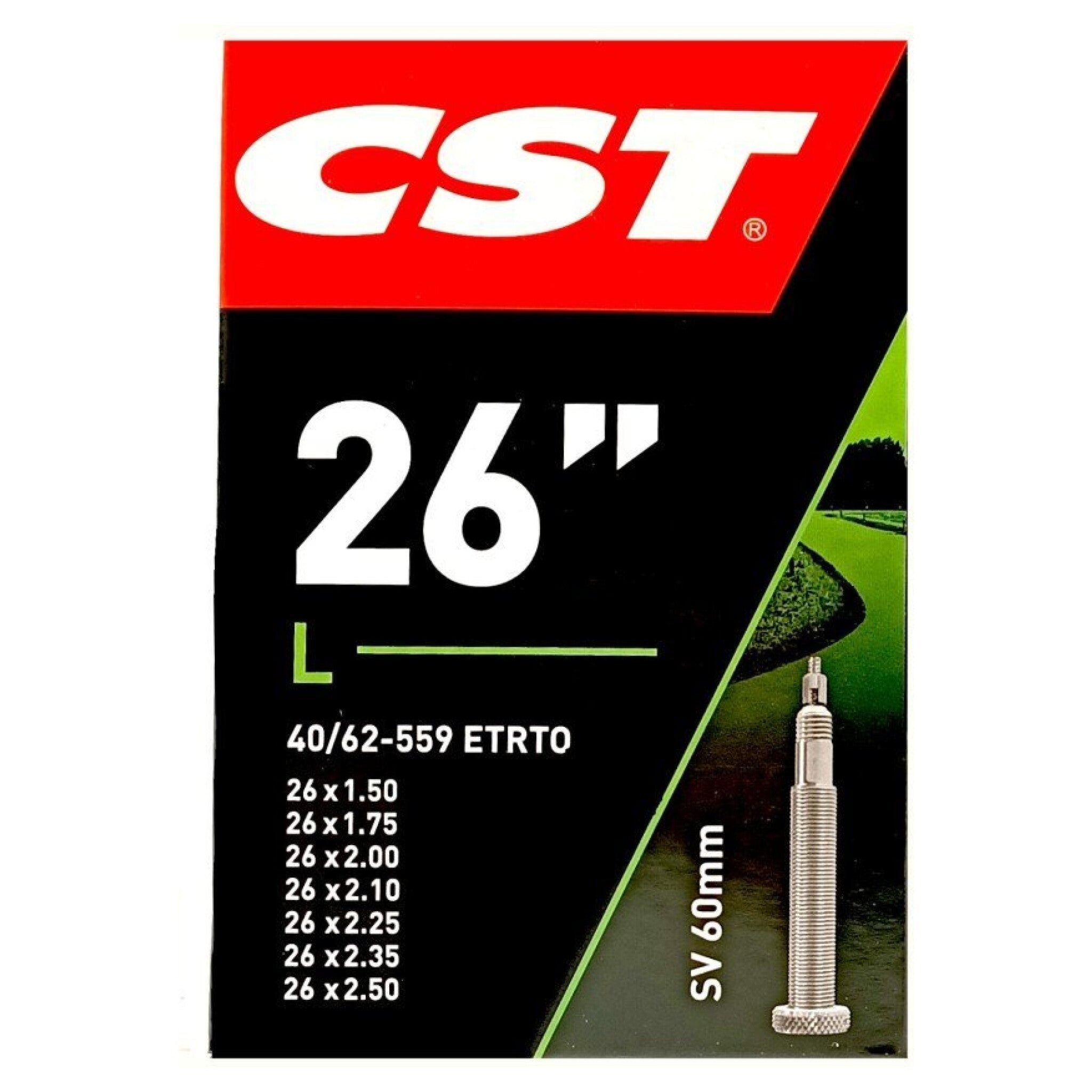 CST binnenband 26" SV 60mm