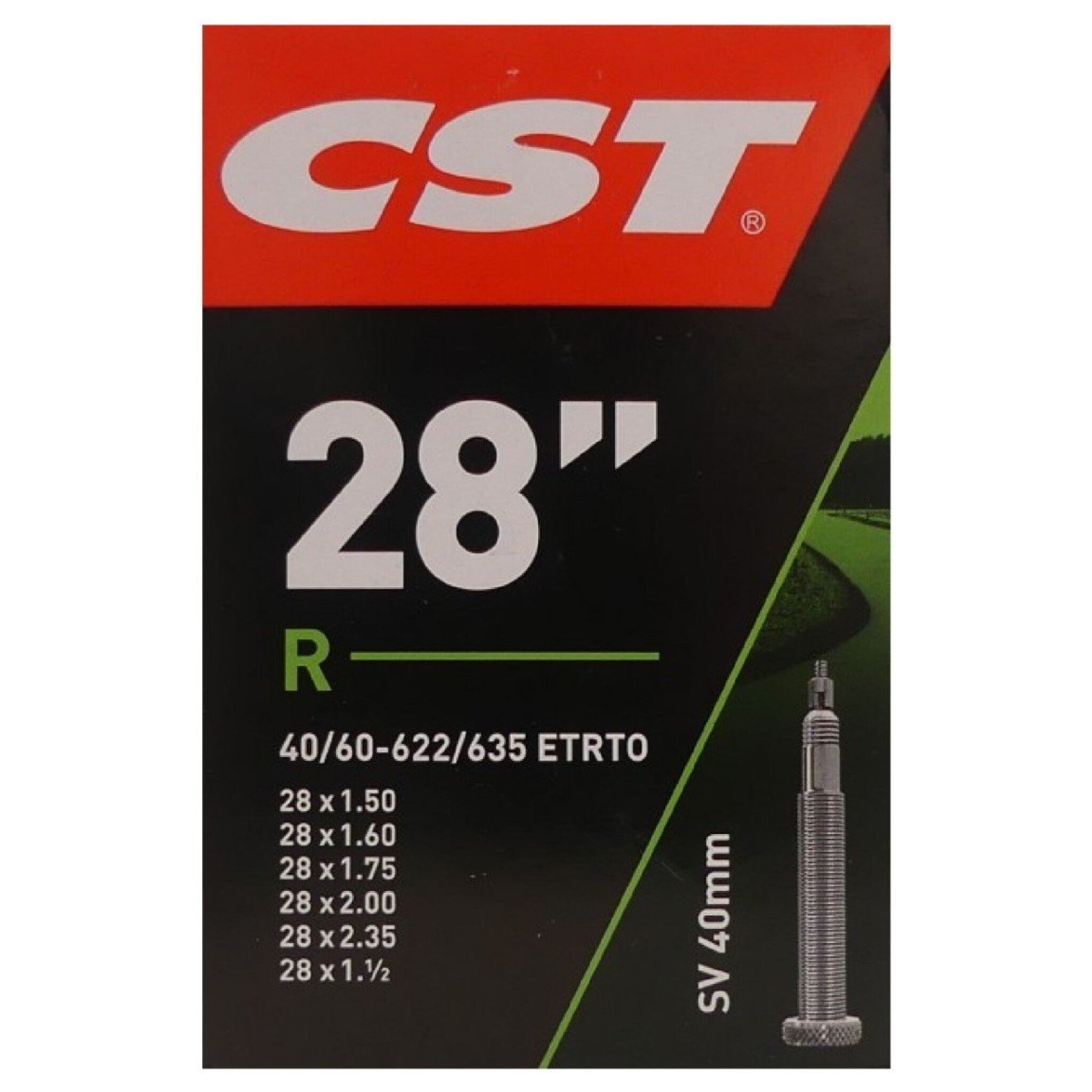 CST binnenband 28" SV 40mm