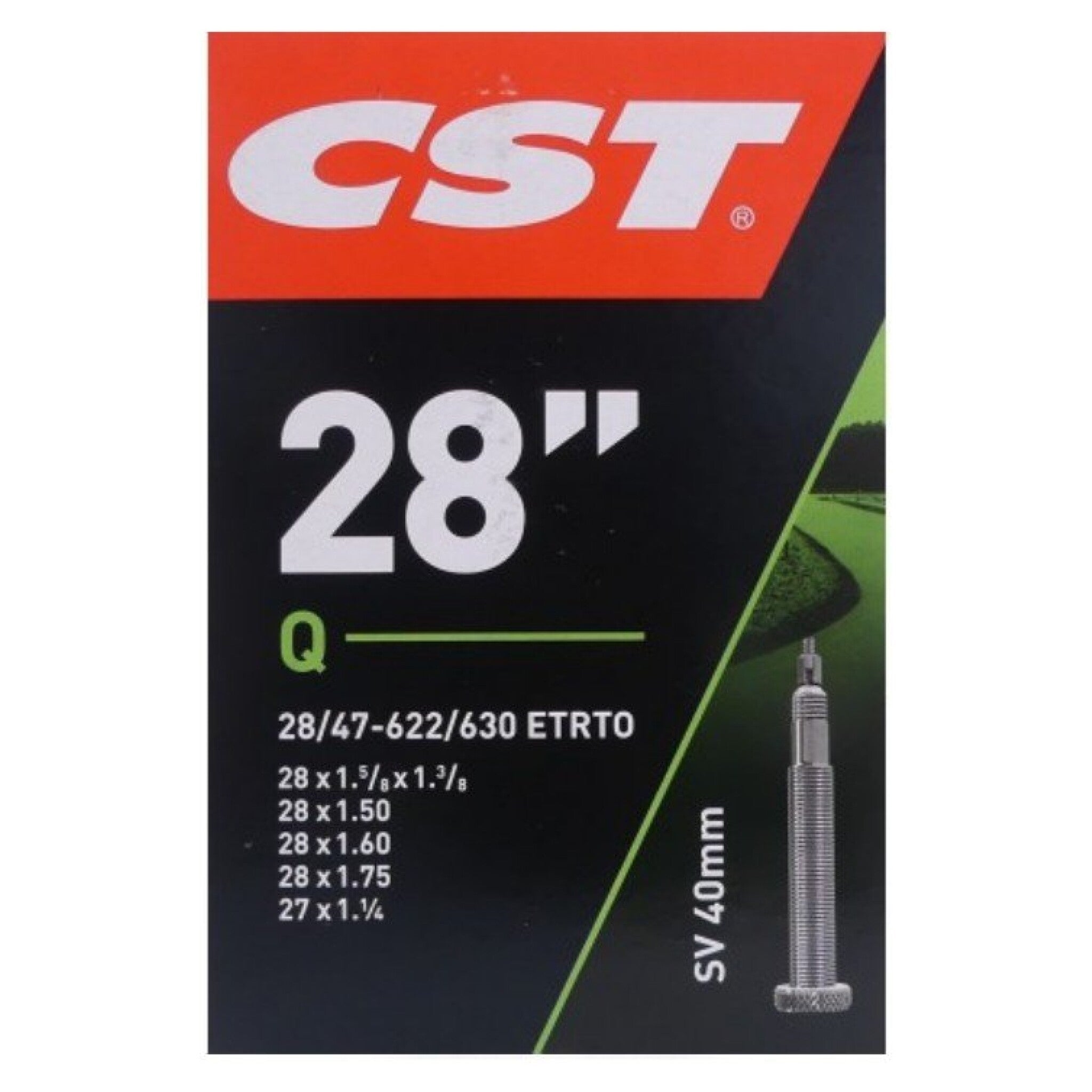 Binnenband CST SV40 28x 1.10-1.75" / 28/47-622