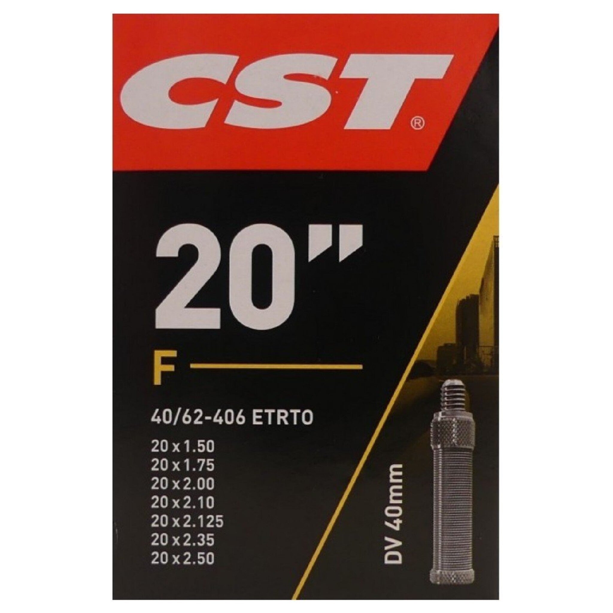 Binnenband CST DV40 20 x 1.50 -2,50" / 40/406-559