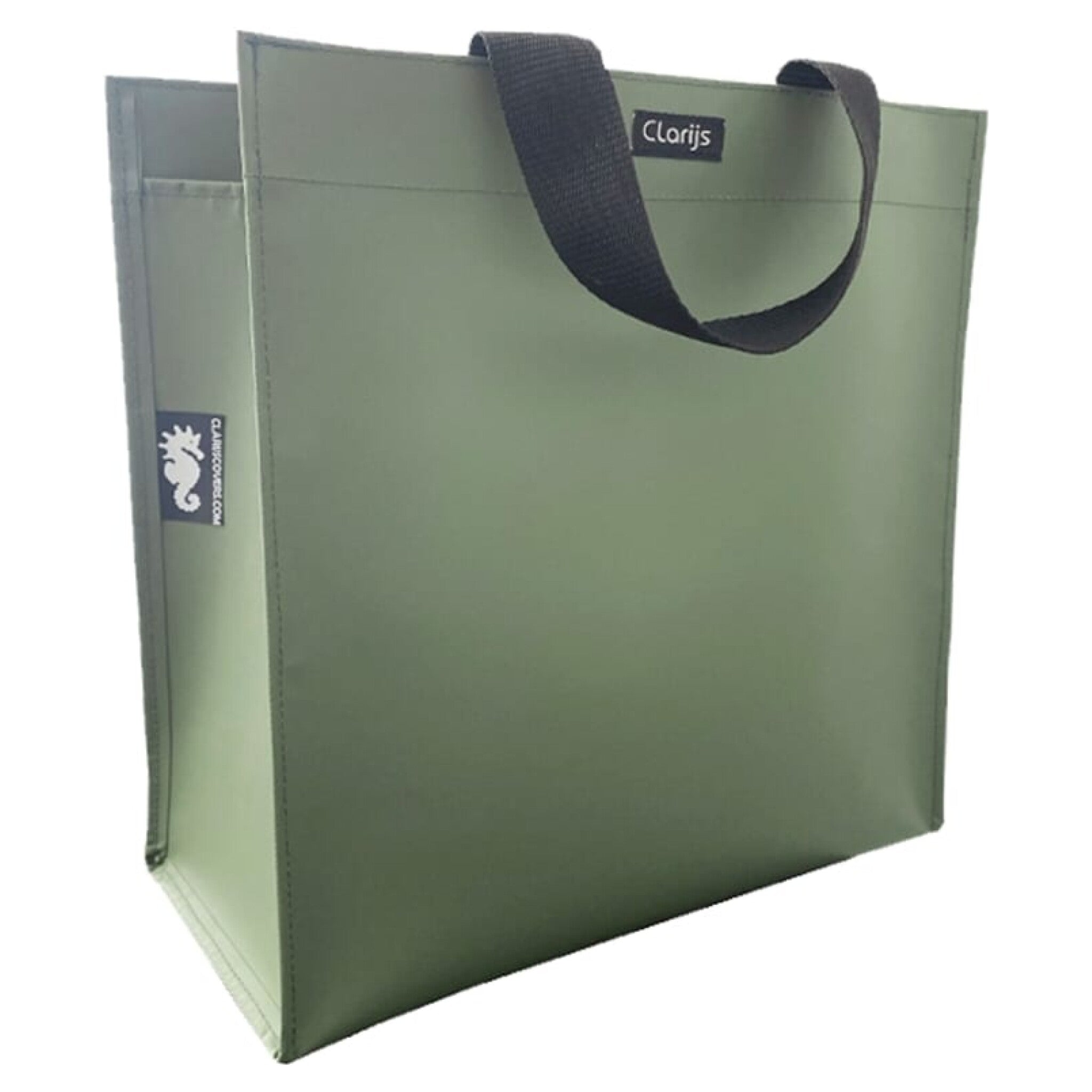 Clarijs shopper-tasche PVC 23L matt olive