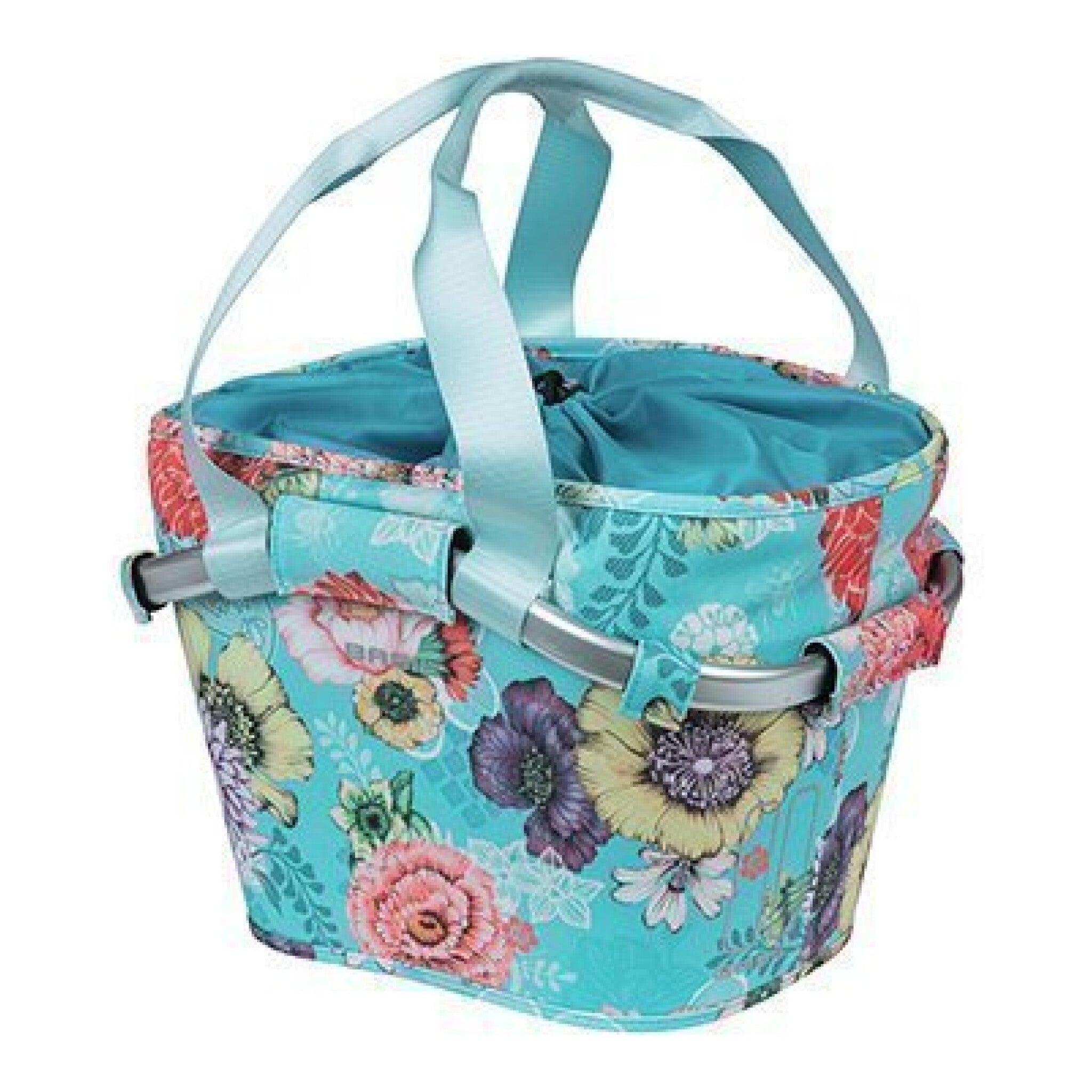 Basil Bloom Field Carry All Front KF fietsmand 15l blauw