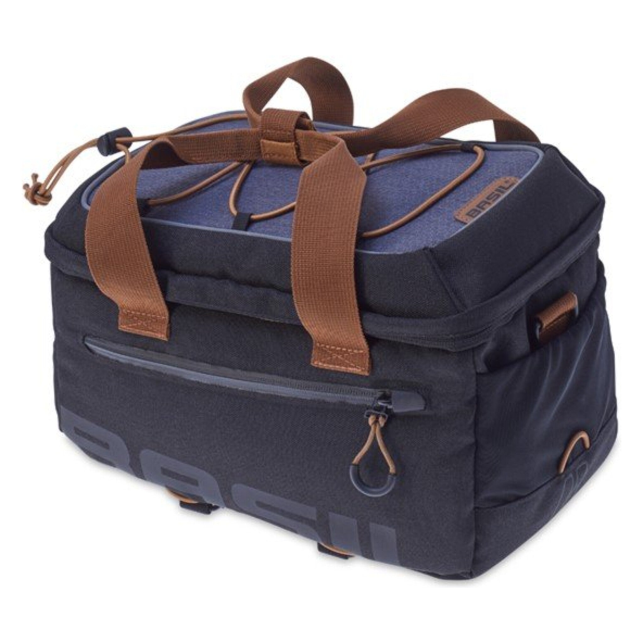 Basil dragertas Miles trunkbag zwart/grijs 7L