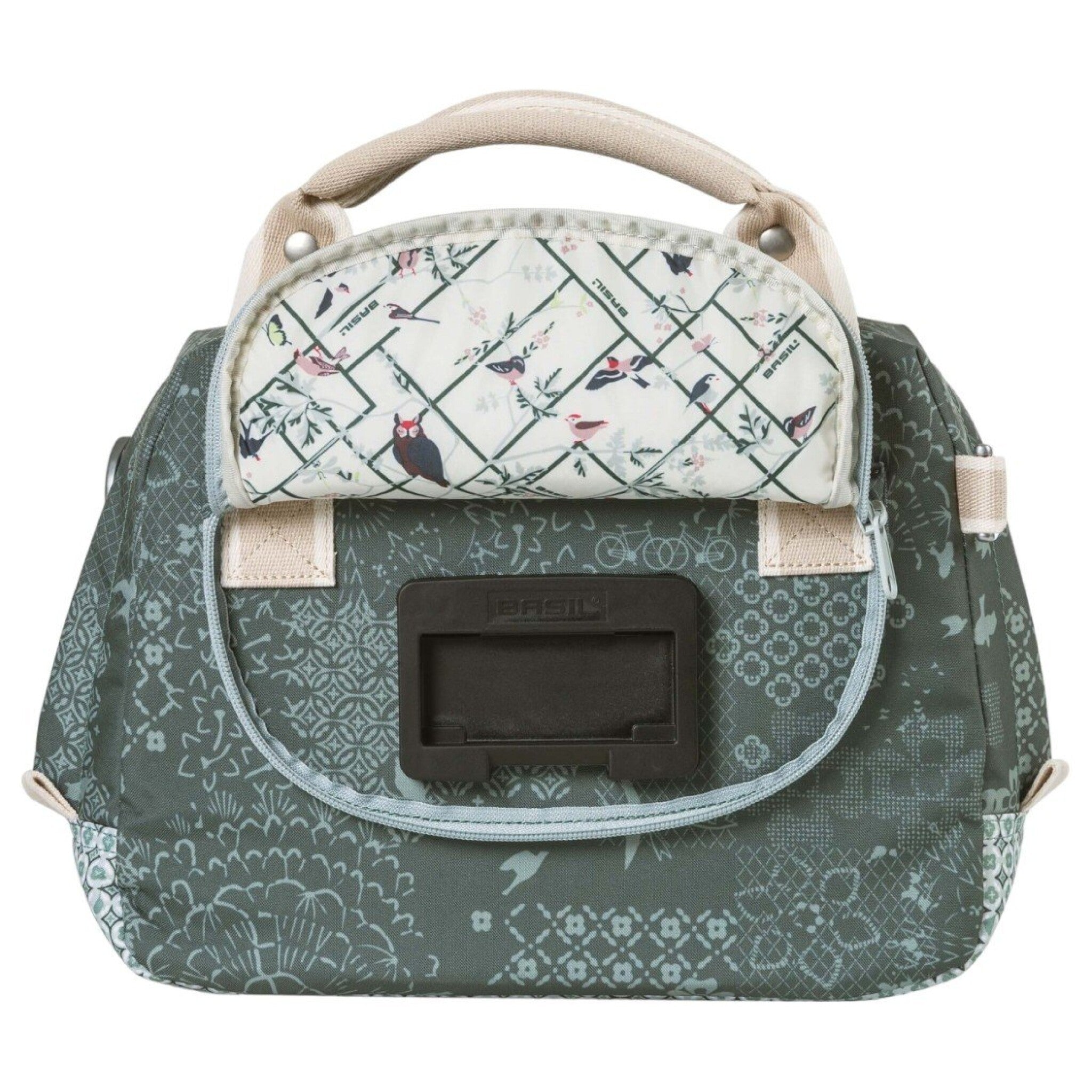 Basil Boh&egrave;me City Bag stuurtas 8l forest green