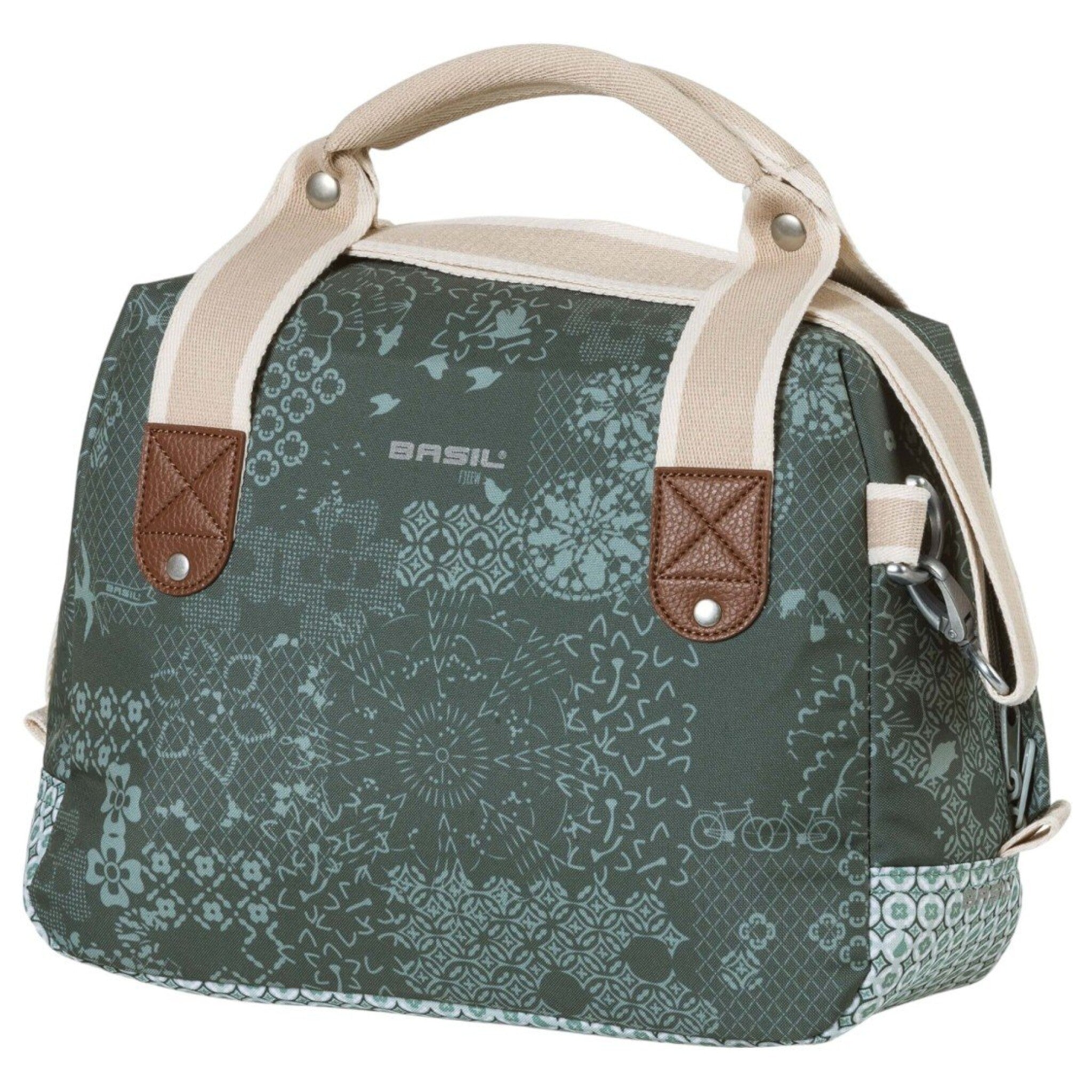 Basil Boh&egrave;me City Bag stuurtas 8l forest green