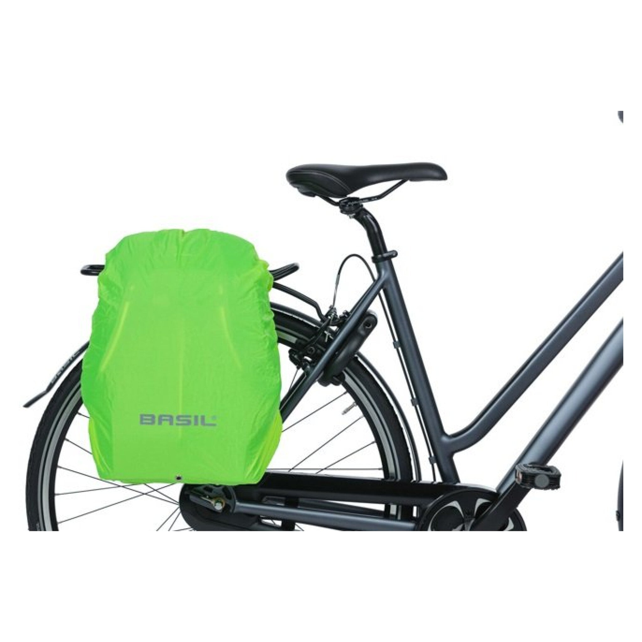 Basil B-Safe Commuter fietsrugzak 13l groen