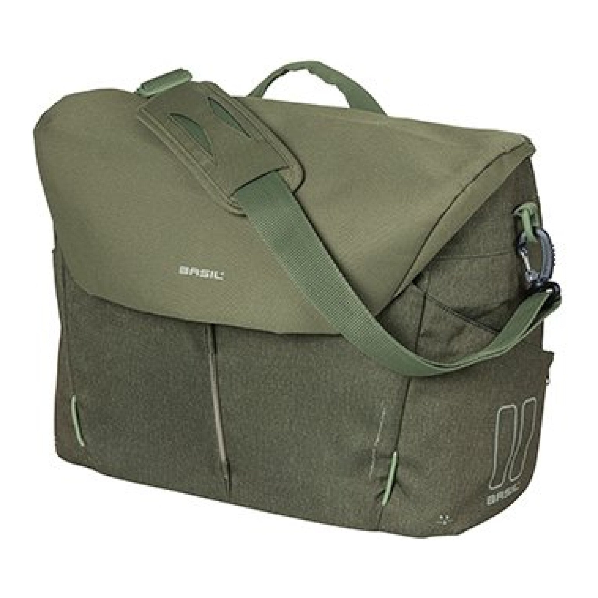 Basil B-Safe Commuter laptoptas 17l groen