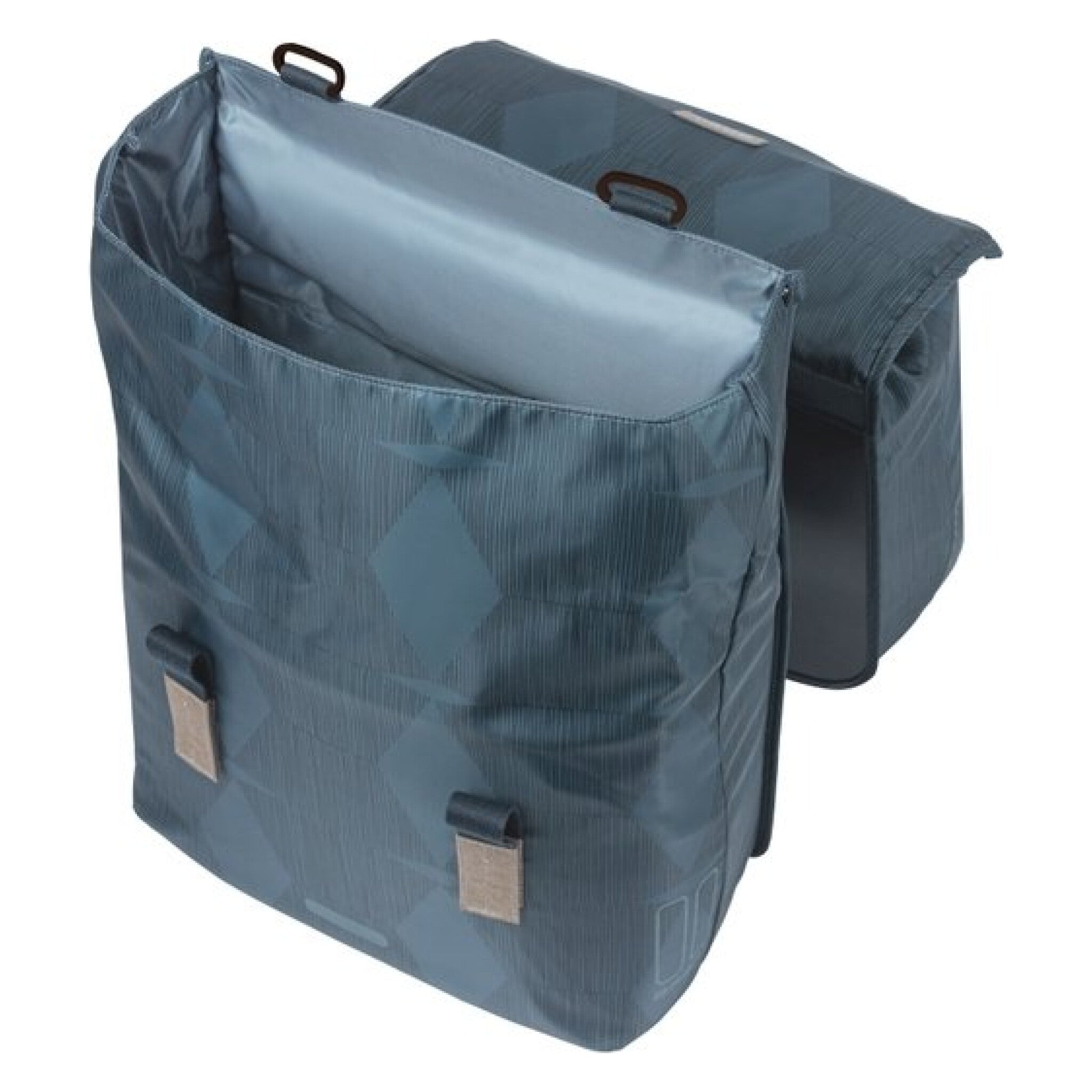 Basil fietstas dubbel Elegance estate blue 40-49L