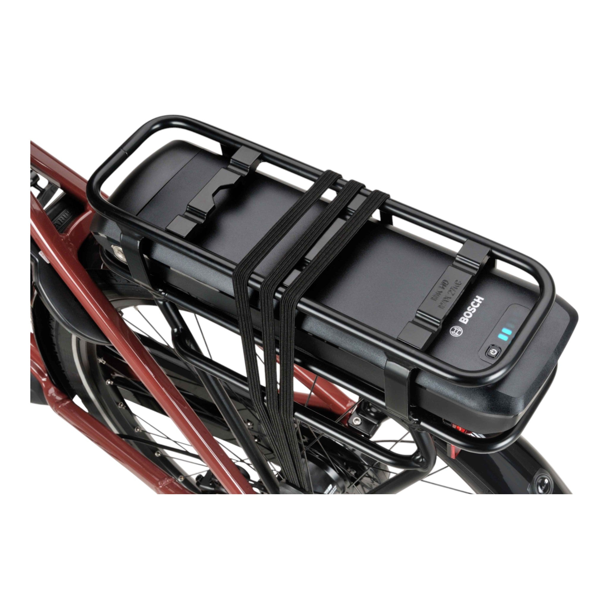 BATAVUS Altura E-Go Plus N7, Rood Bruin Glans