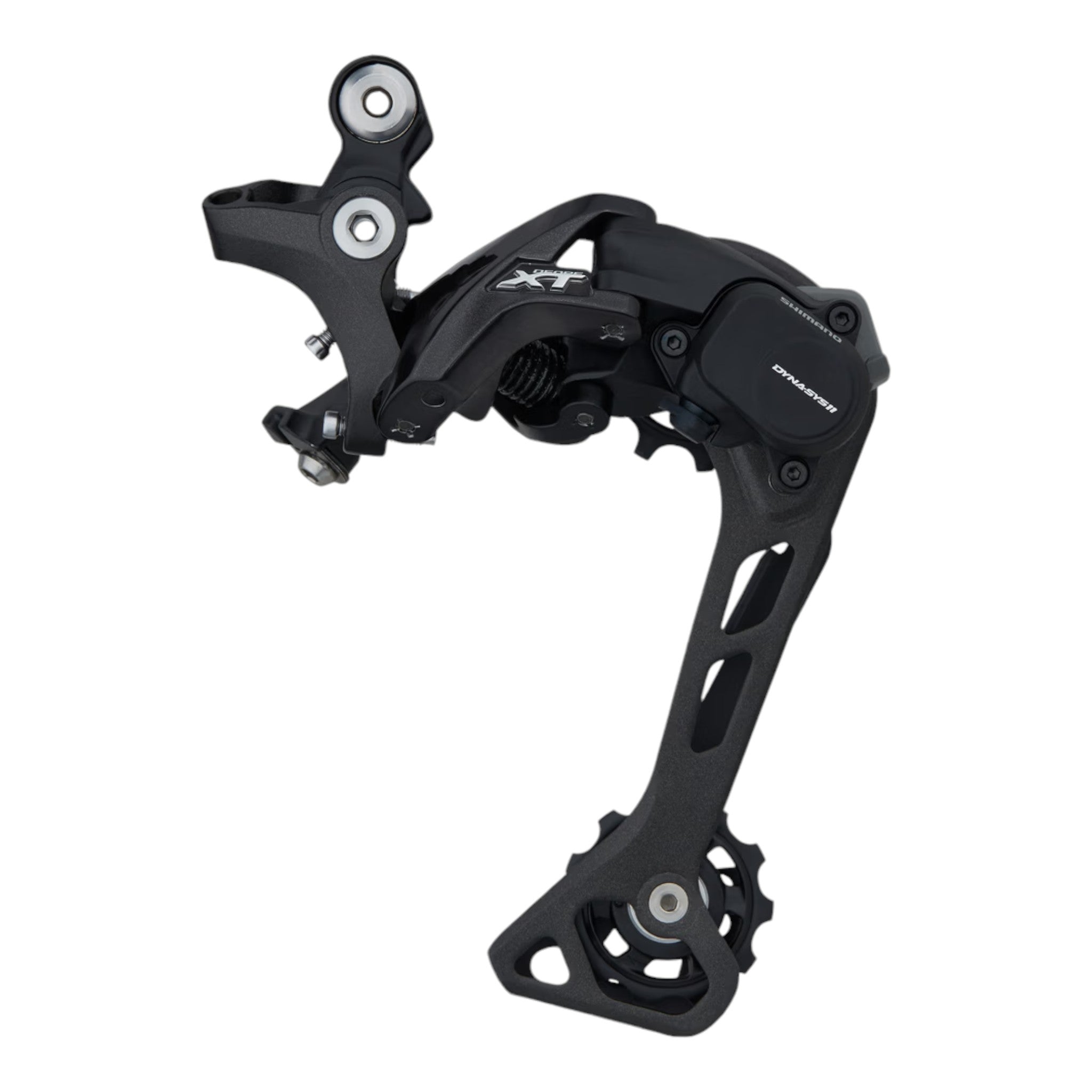 Shimano XT RD-M8000 Shadow+ Achterderailleur, Lange Kooi (SGS), geschikt voor 11-speed aandrijvingen.